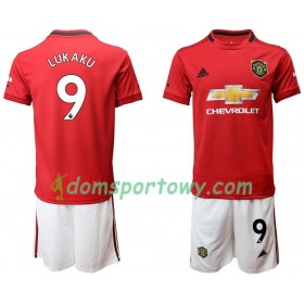 Koszulka Manchester United Lukaku 9 Dziecięcy Domowe Koszulki Piłkarskie 2019-2020 Krótki Rękaw